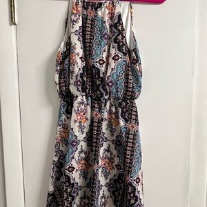 SHEIN Multicolor Boho Maxi Dress